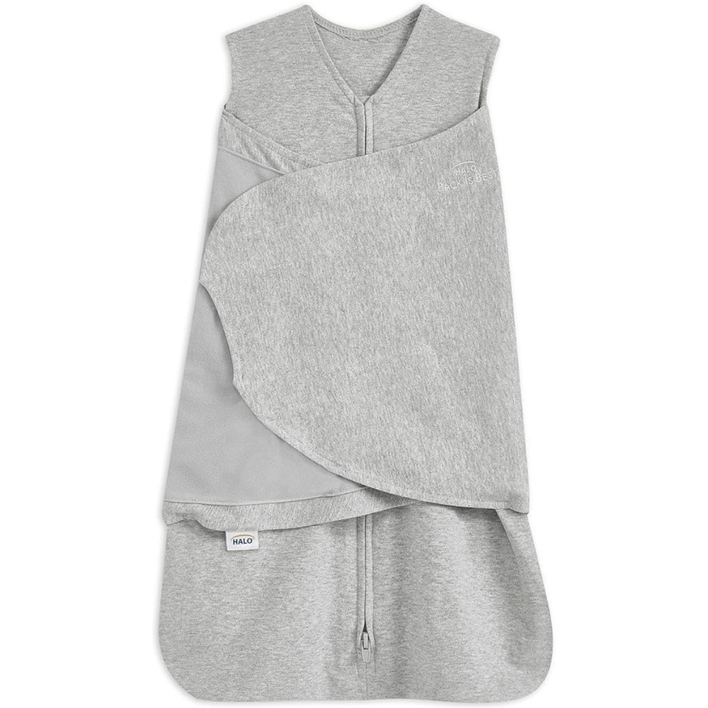 Halo Gray Sleep Sack Swaddle Pajamas